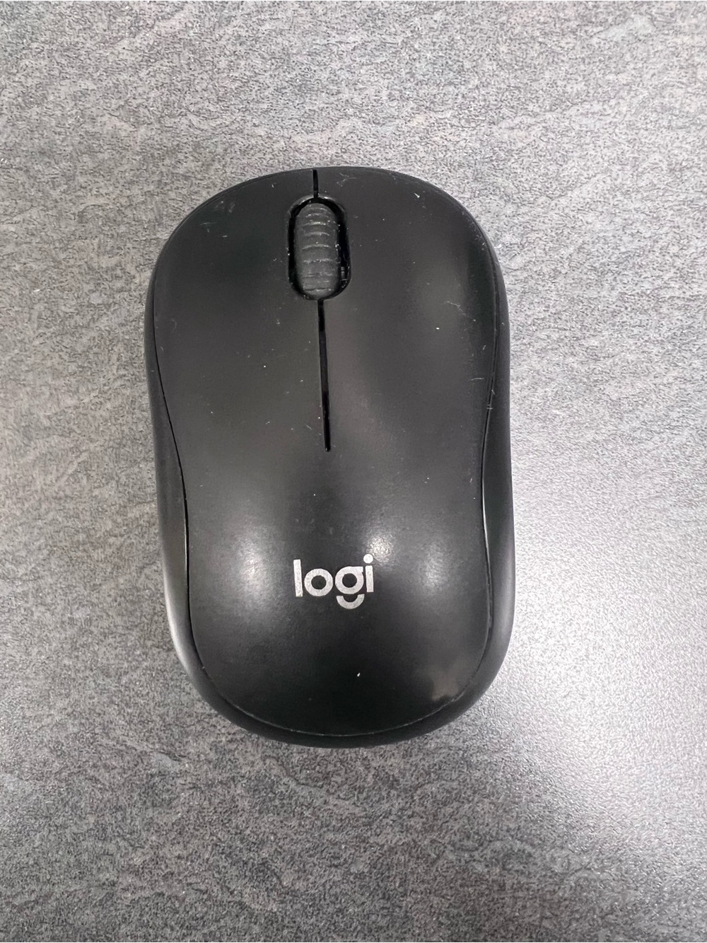 Logitech Black Wireless USB Optical Mouse